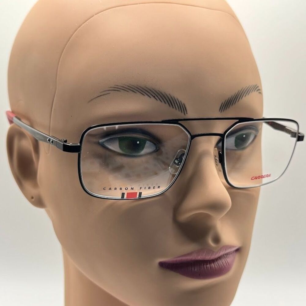 New Men's Designer Eyeglass Frames Carerra 8845/SE | Carbon Fiber | 53/20/145